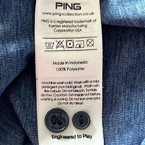 Ping Sensorcool Golf Polo Sz. M - Picture 6 of 7
